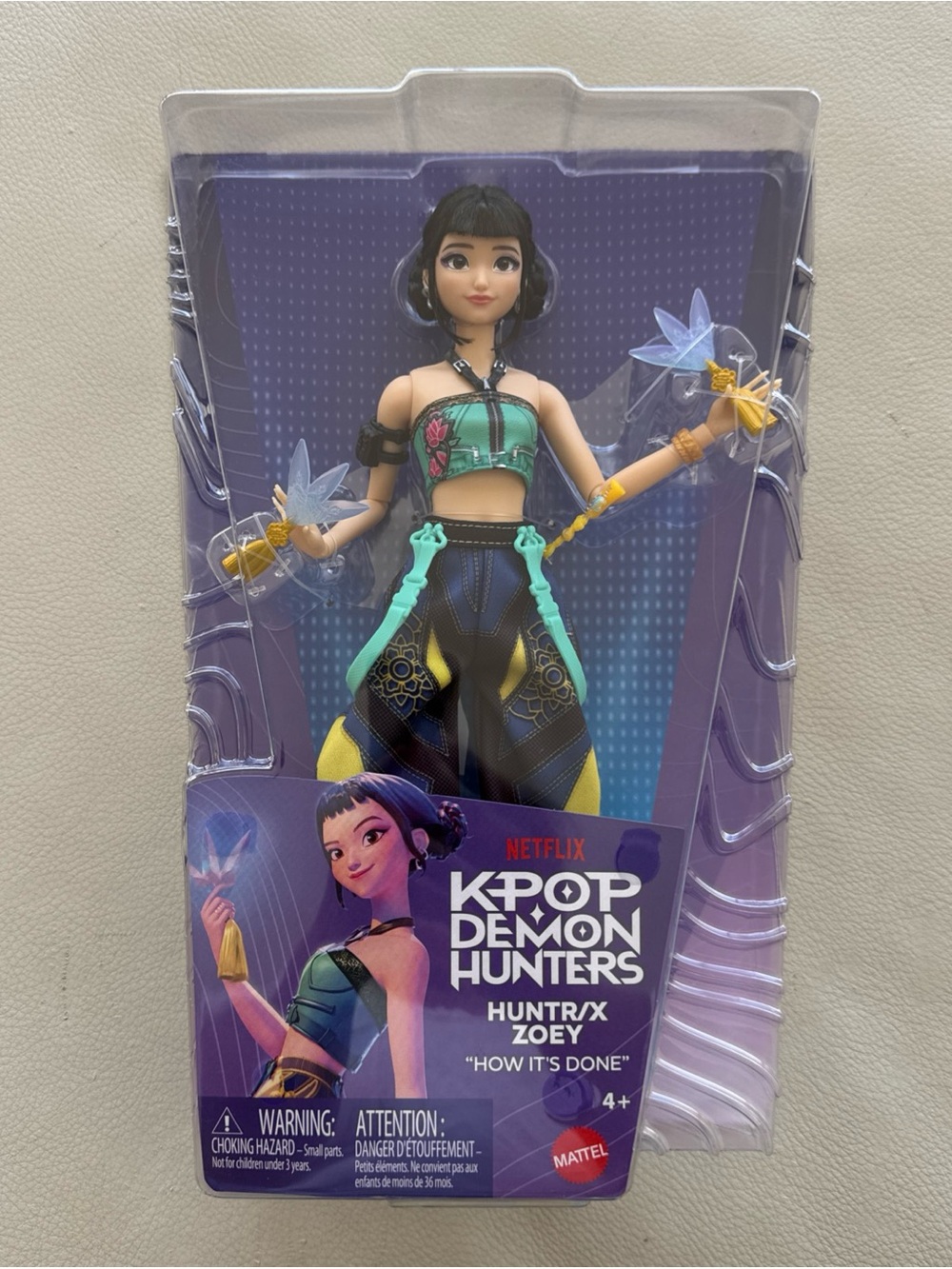 NEW Mattel KPop Demon Hunters HUNTR/X Zoey Doll - In Hand